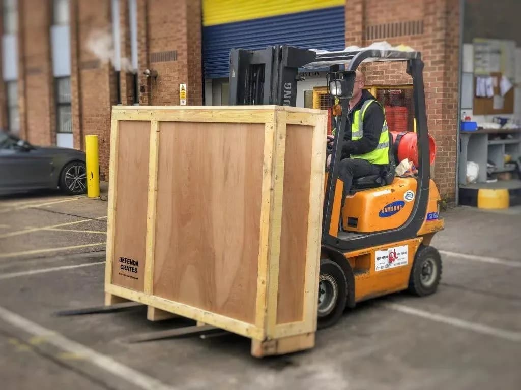 Wooden packing service for safe goods transportation by Safexpress - 73