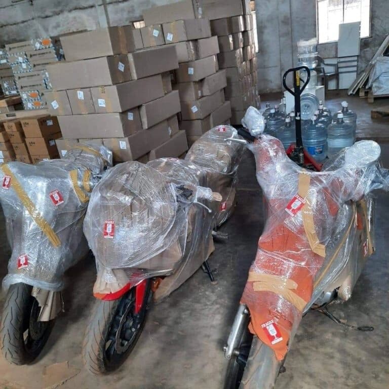Professional bike transportation service by Safexpress